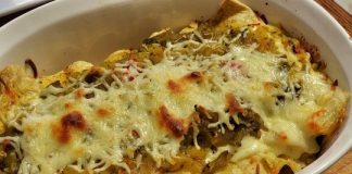 Keto Chicken Enchilada Casserole keto chicken enchilada casserole
