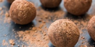 Low Carb Coffee Flour Fat Bombs coffee flour cacao fat bombs