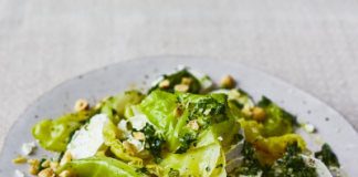 Low Carb Braised Cabbage with Goats’ Cheese low carb braised cabbage