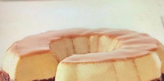 Keto Chocolate Dessert : Impossible Chocoflan keto chocolate dessert