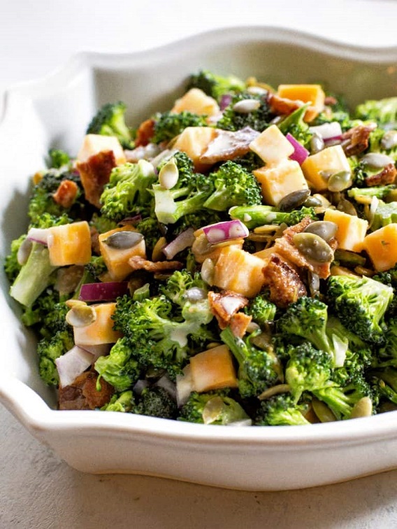 keto broccoli salad