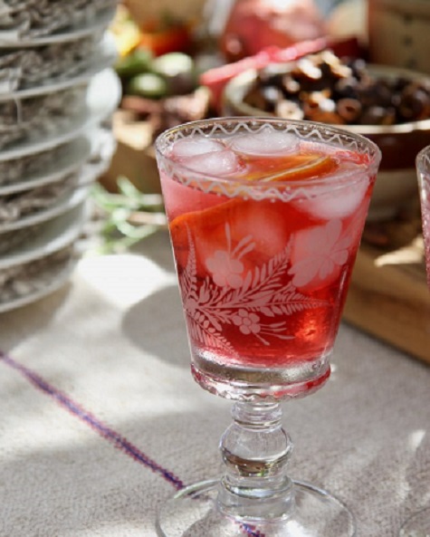 keto hibiscus tea cocktail 