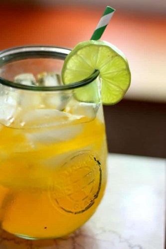 low carb carribbean rum punch
