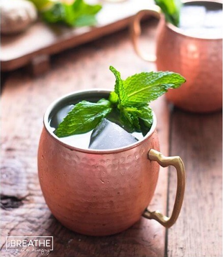 low carb Moscow mule
