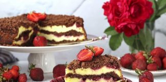 Keto Cream Cheese Chocolate Cake cream cheese chocolate cake