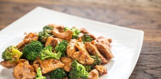 Keto Garlic Chicken with Broccoli keto garlic chicken