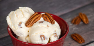 Butter Pecan Keto Ice Cream – Mason Jar Ice Cream butter pecan keto ice crem