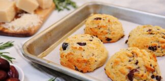 Low Carb Biscuit Recipe – Olive & Rosemary low carb biscuit recipe