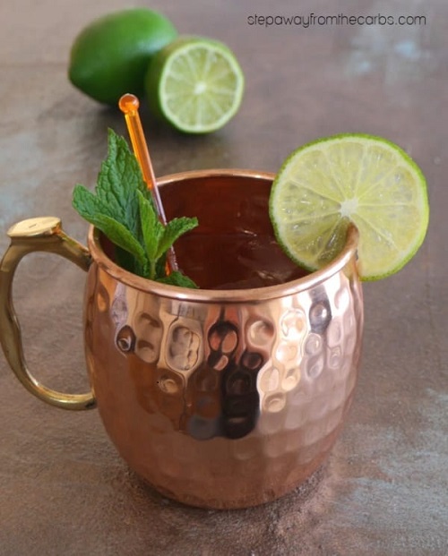 low carb Moscow mule