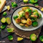 Roasted Balsamic Brussel Sprouts With Walnuts – Low Carb Recipe roasted balsamic Brussel sprouts