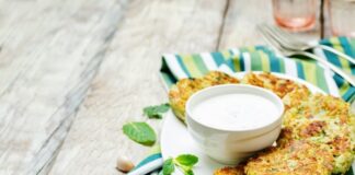Cauliflower Fritters with Tartar Sauce | Keto & Vegan cauliflower fritters