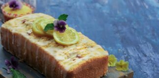 Drizzle Cake with Lime | Low Carb & Keto drizzle cake