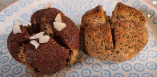 Vegan Scones: Keto with Chia vegan scones