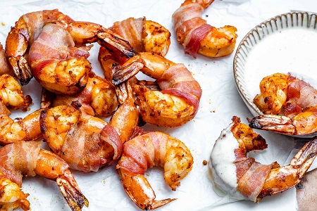 keto bacon wrapped shrimp recipe
