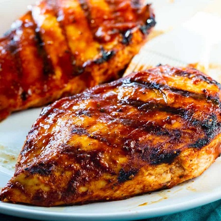 low carb BBQ chicken 