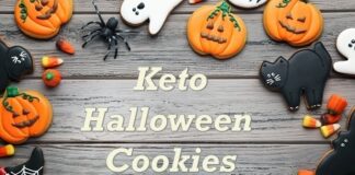 Keto Halloween Cookies