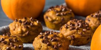 Keto Pumpkin Chocolate Chip Muffins keto pumpkin chocolate chip muffins