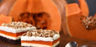 Keto Pumpkin Dessert – Delicious 4 Layer Dessert keto pumpkin dessert