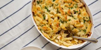 Cheesy Chicken Alfredo Bake | Keto Recipe cheezy chicken alfredo