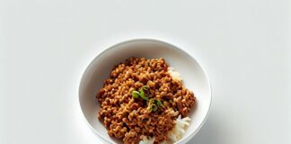 Vegetable Crumble | Versatile & Low Carb TVP vegetable crumble